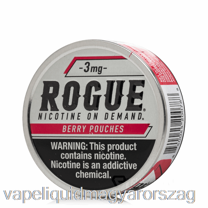 Rogue Nikotin Pouches - Bogyós 3mg Vape Folyadék